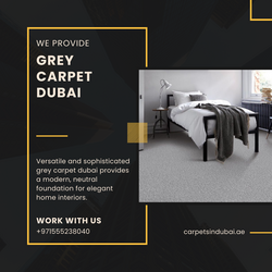Grey Carpet Dubai from CARPETS IN DUBAI