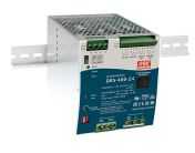 MEAN WELL DRS-480 DIN Rail Power Supply, 90 ? 305V ac ac Input, 48V dc dc Output, 7.7A Output, 480W