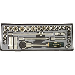 32pc 3/8" Socket set (MM & SAE) T3322-23