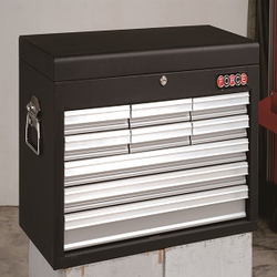 9-Drawer black tool chest with top lid 50229S