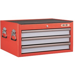 3-Drawer Tool box (Red) 50223R from ADEX INTL