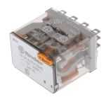 Finder Plug In Power Relay, 24V ac Coil, 12A Switching Current, 4PDT