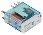 Finder Plug-In Mount Power Relay, 48V dc Coil, 8A Switching Current, DPDT