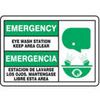 ACCUFORM SIGNS Emergency Eye Wash Station Sign UAE