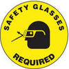 ACCUFORM SIGNS Safety Glasses Required Sign in uae