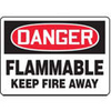 ACCUFORM SIGNS Flamma Keep Fire Away Sign in uae