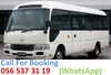 30 Seat Toyota Coaster For rent in Dubai & Sharjah