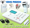 GSM 3G Touch Keypad Alarm System