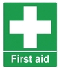 First Aid kit Sign 
