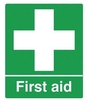 First Aid kit Sign  from ARASCA MEDICAL EQUIPMENT TRADING LLC