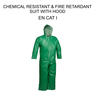 Chemical Resistant Flame Retardant Suit