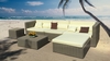 Wicker sofa set - PRSF-049