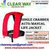 SINGLE CHAMBER AUTO/MANUAL LIFE JACKET DEALER IN MUSSAFAH , ABUDHABI ,UAE