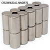 Neodymium Industrial Grade Cylindrical Magnets 8-mm x 12-mm