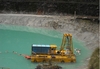 DREDGER WITH STEEL CABLES