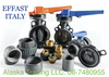 Polypipe Effast Italy HP PVC fittings, Valves 