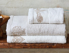 BATH TOWEL&#45;OFFWHITE BEJ SET