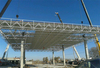 SAFS steel structure space frame gas station roof  ...