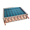 Copper tube evaporator finned hydrophilic foil condenser for electromechanical equipment