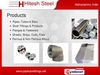 NICKEL ALLOY TUBE FITTINGS from HITESH STEEL
